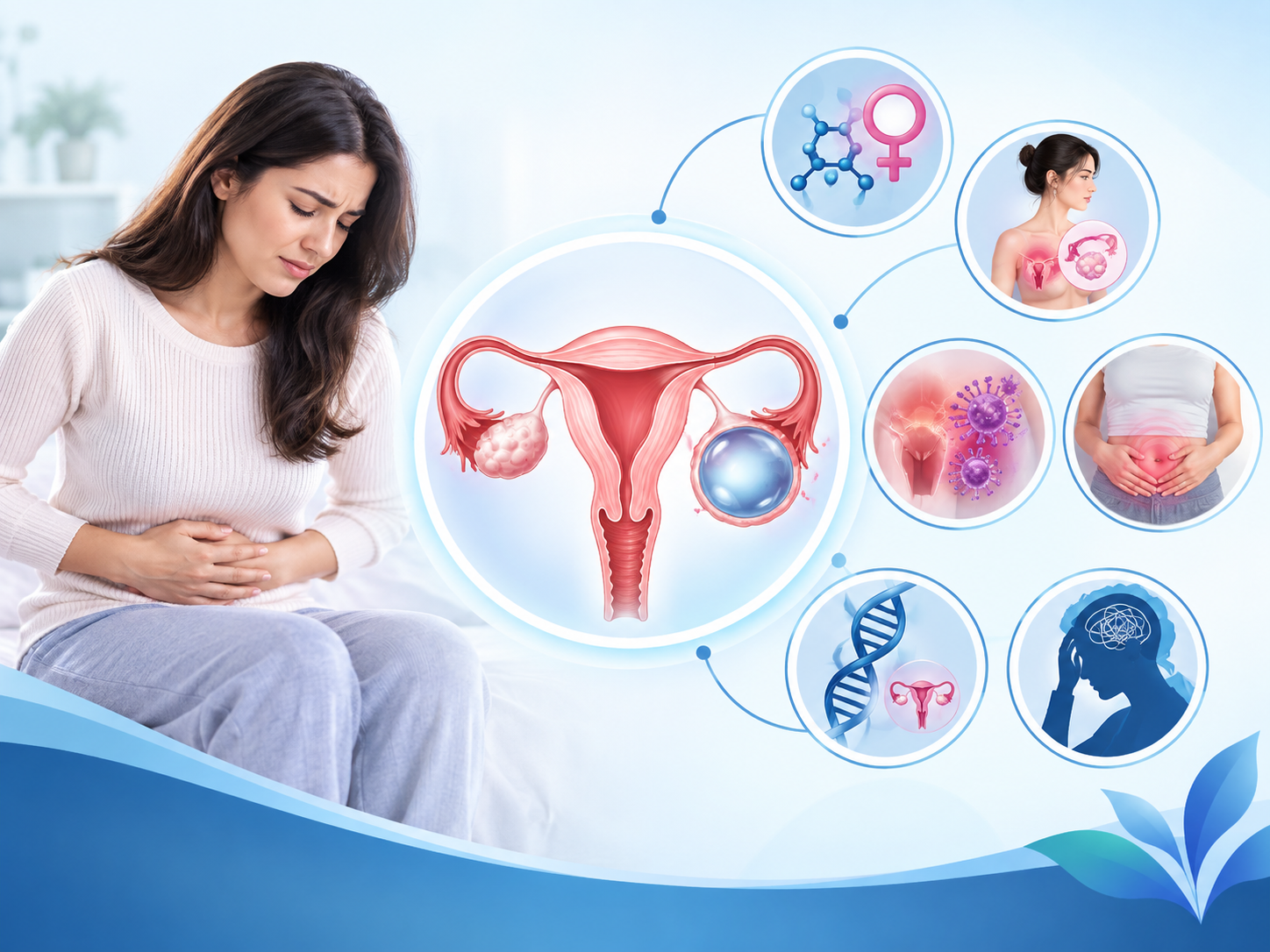 Ovarian cyst causes and symptoms